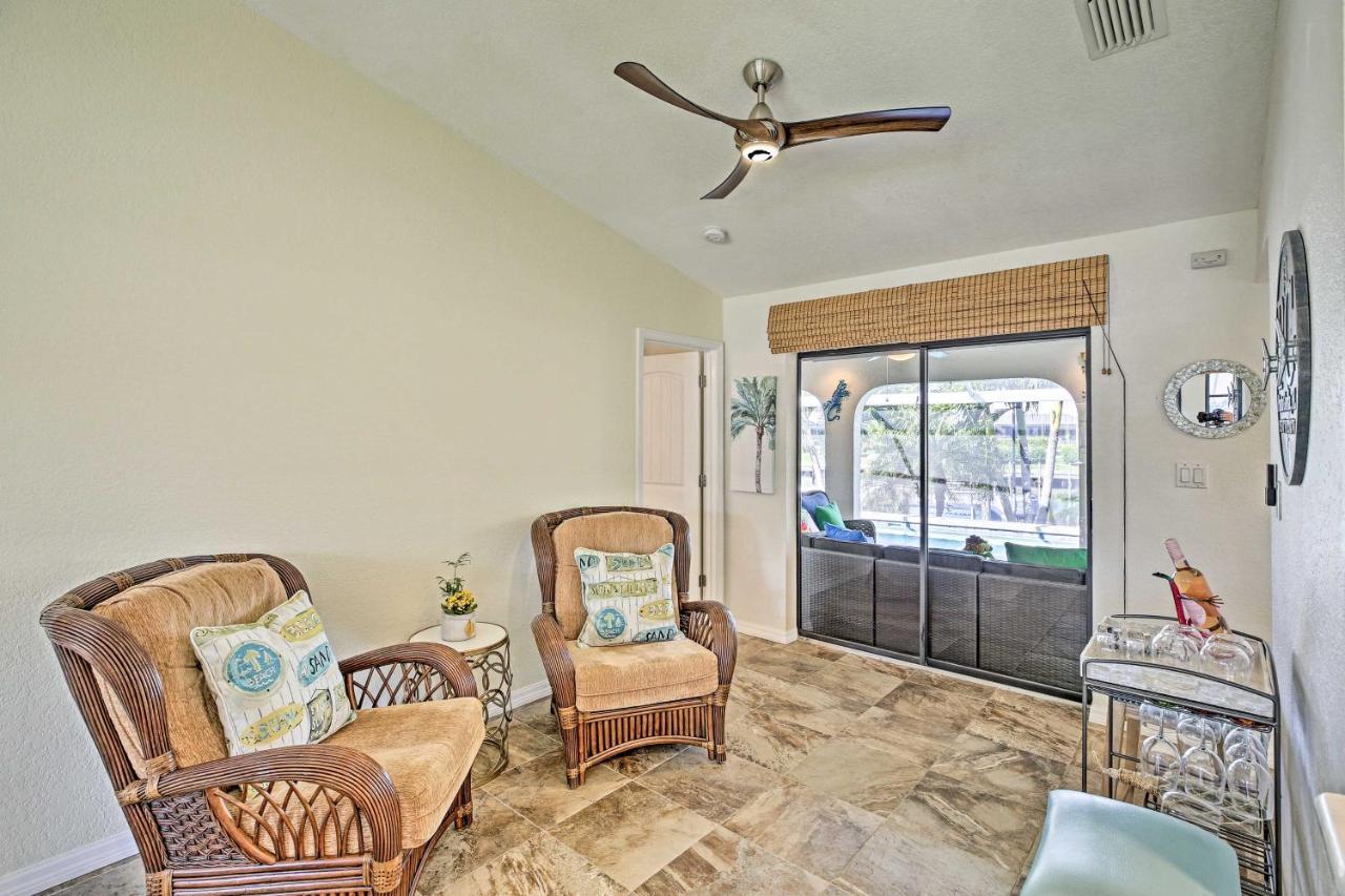 Canal Waterfront Home With Private Pool And Dock! Пунта-Горда Экстерьер фото