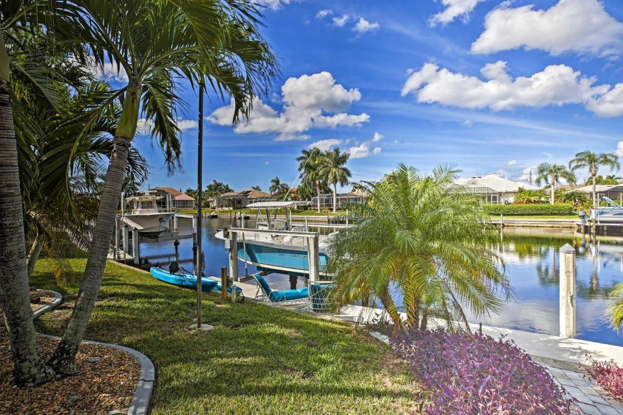 Canal Waterfront Home With Private Pool And Dock! Пунта-Горда Экстерьер фото