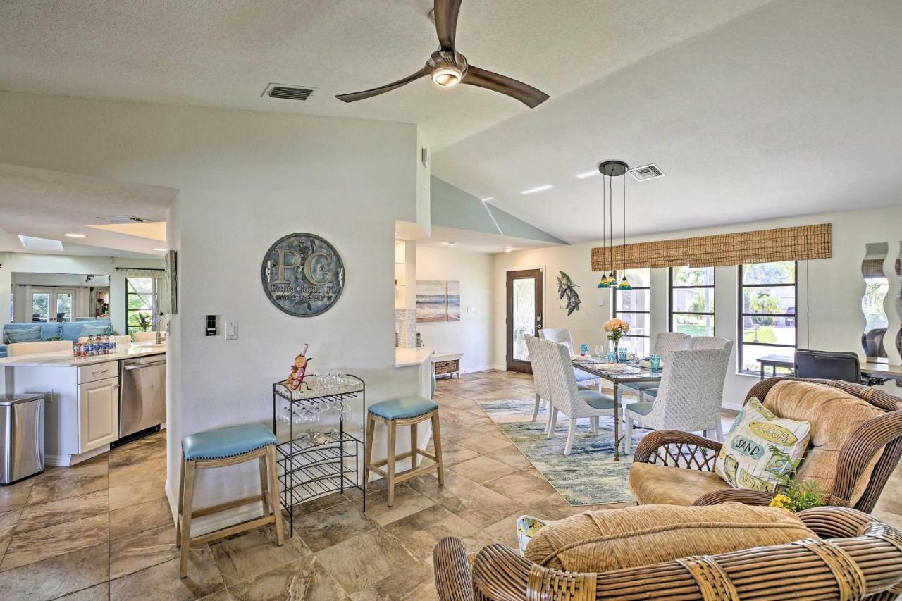 Canal Waterfront Home With Private Pool And Dock! Пунта-Горда Экстерьер фото