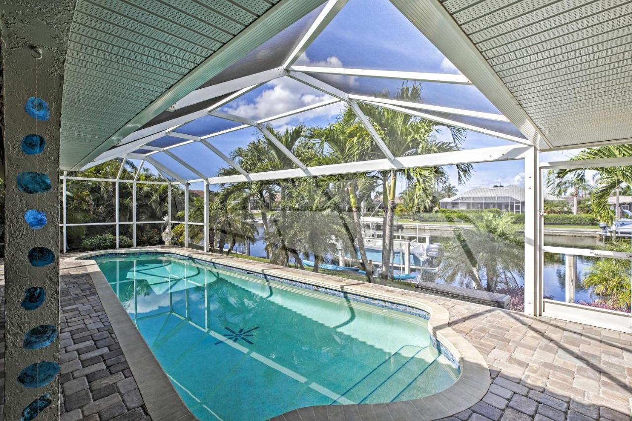 Canal Waterfront Home With Private Pool And Dock! Пунта-Горда Экстерьер фото