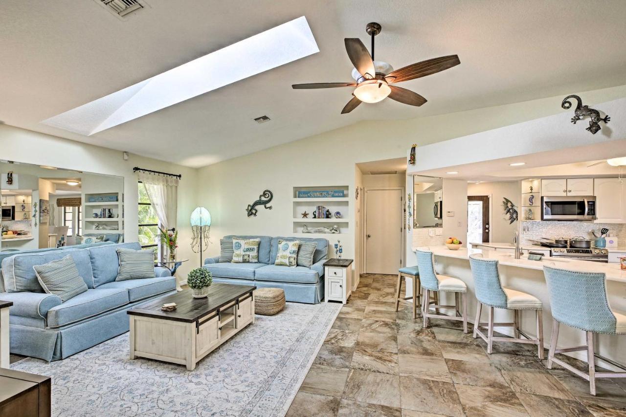 Canal Waterfront Home With Private Pool And Dock! Пунта-Горда Экстерьер фото