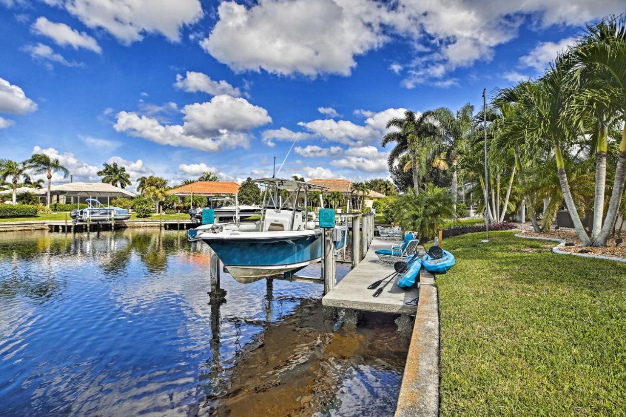 Canal Waterfront Home With Private Pool And Dock! Пунта-Горда Экстерьер фото