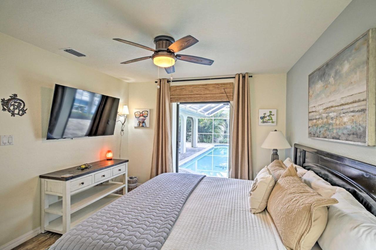 Canal Waterfront Home With Private Pool And Dock! Пунта-Горда Экстерьер фото