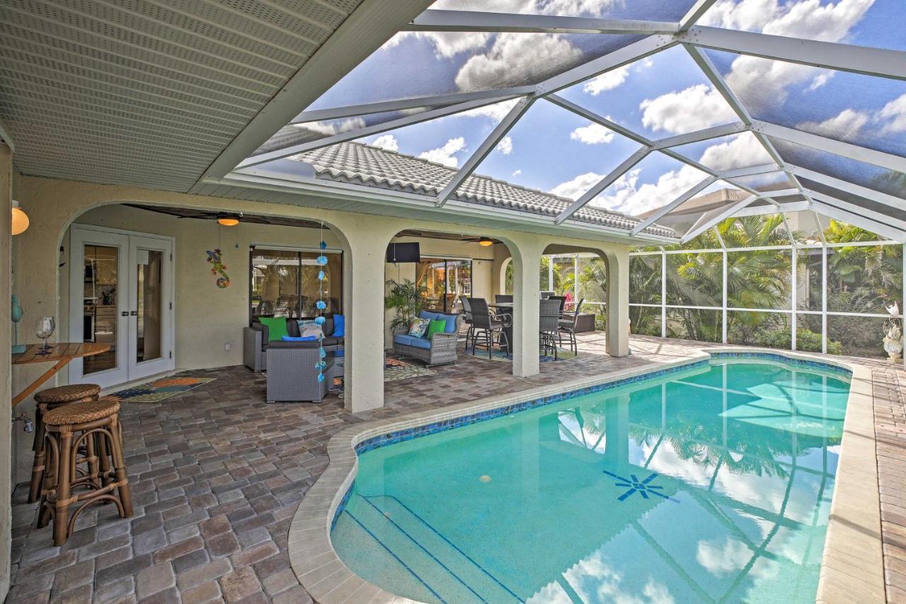 Canal Waterfront Home With Private Pool And Dock! Пунта-Горда Экстерьер фото