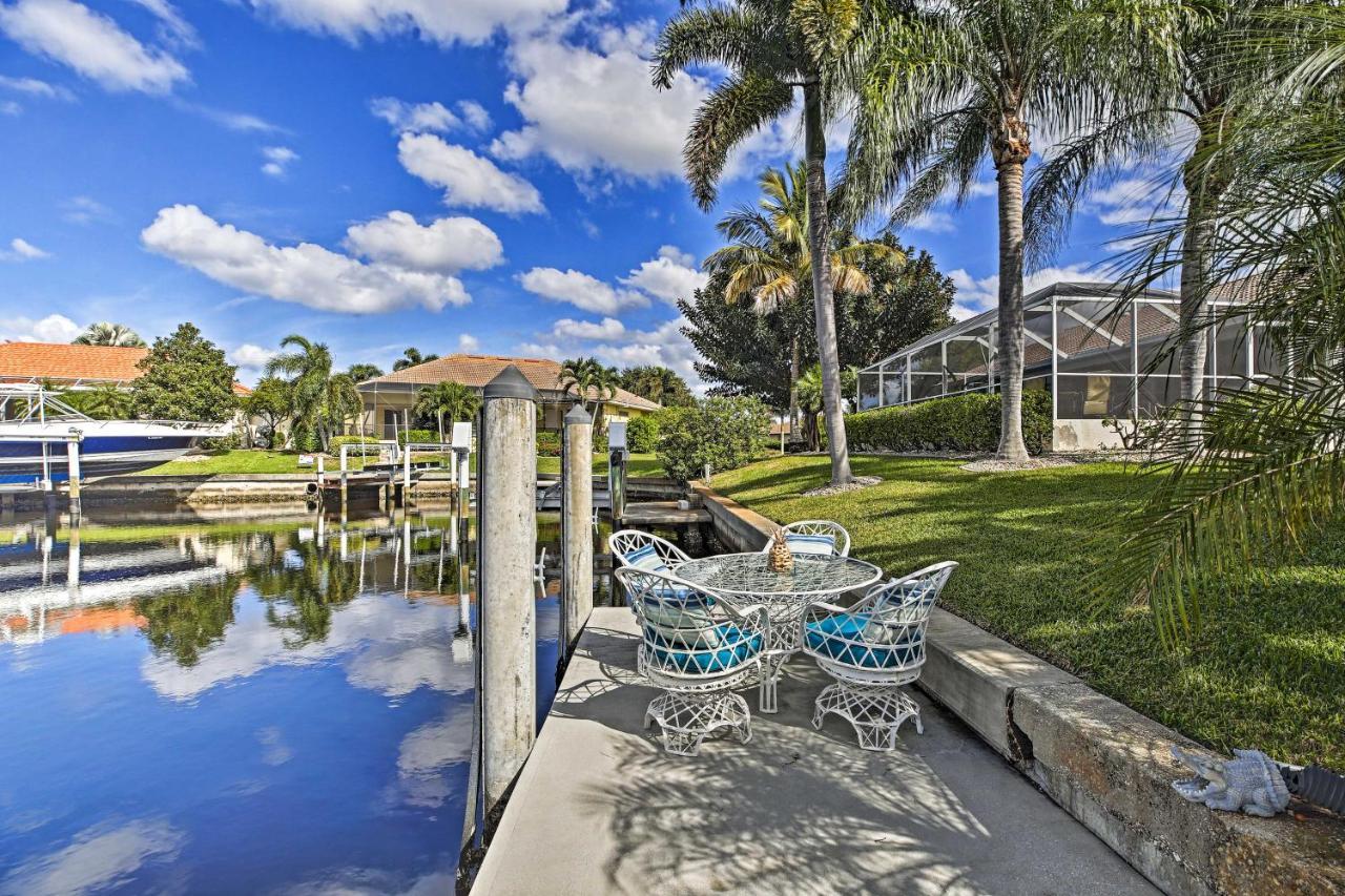 Canal Waterfront Home With Private Pool And Dock! Пунта-Горда Экстерьер фото
