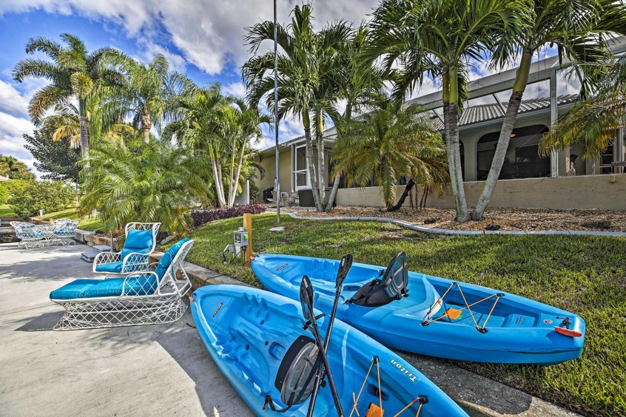 Canal Waterfront Home With Private Pool And Dock! Пунта-Горда Экстерьер фото